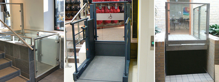 Wheelchair platform lift in Cambridge