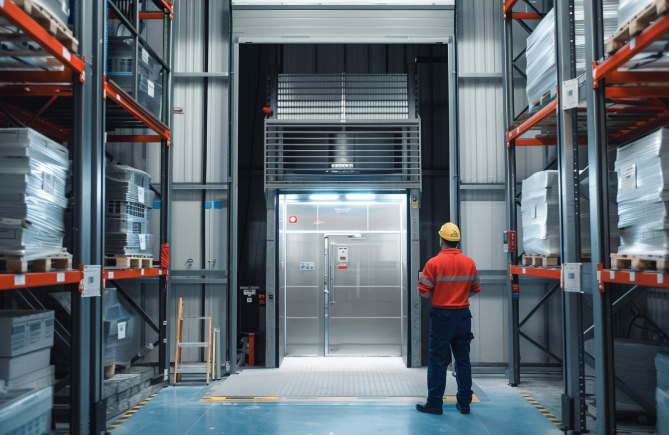 industrial passenger lifts